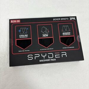Spyder Cooling Technology Boxer Briefs 3-Pack Size S